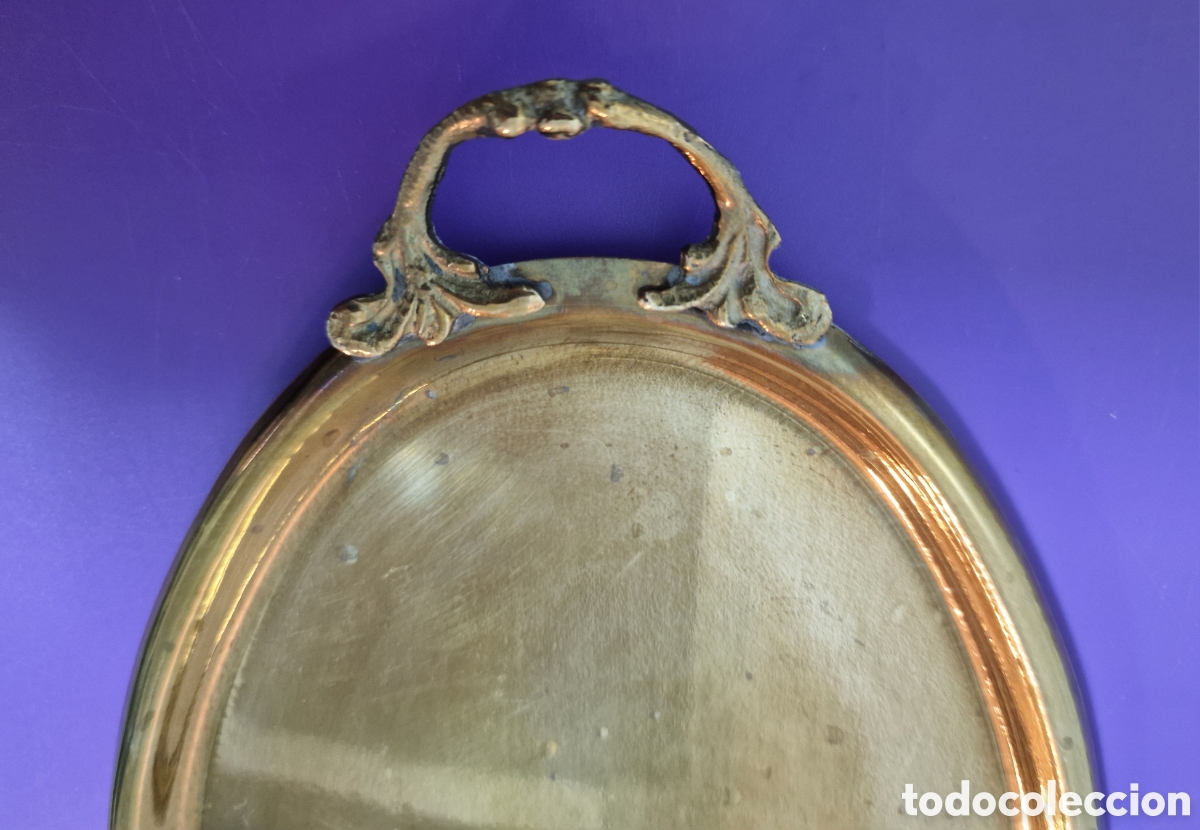 Antig&uuml;edades: BANDEJA VACIABOLSILLOS EN LAT&Oacute;N - Foto 3
