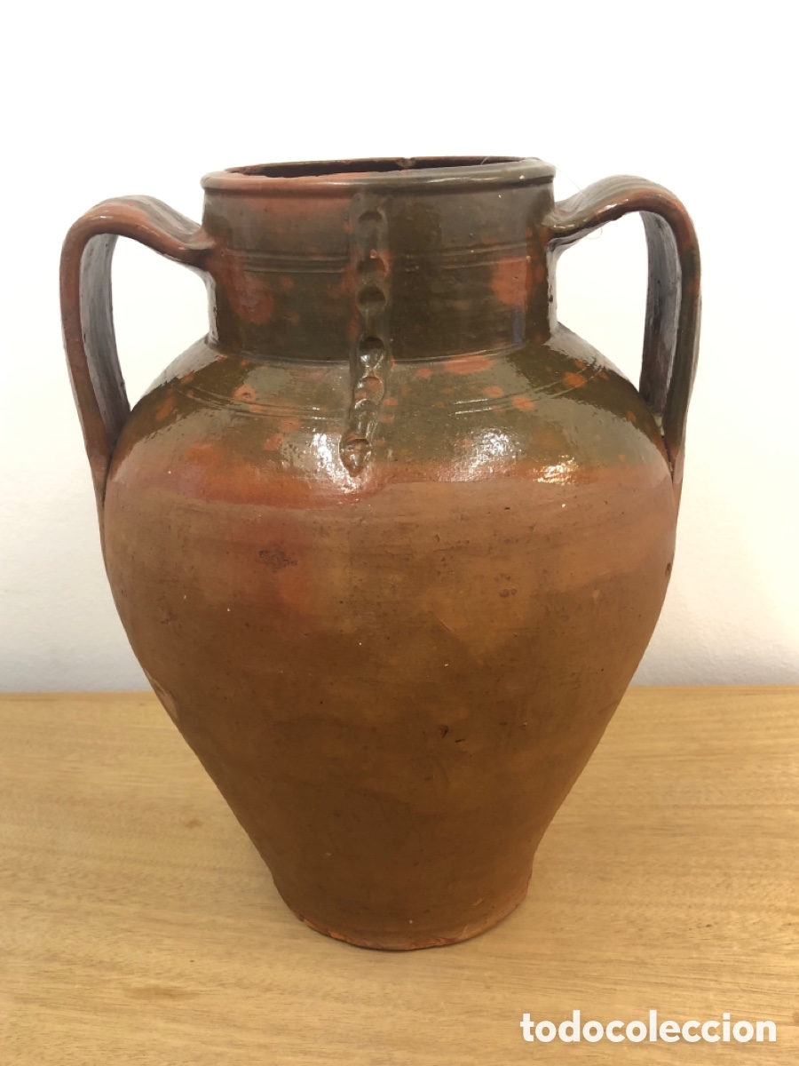 Antig&uuml;edades: Antigua orza de JIMENEZ DE JAMUZ (LEON) - Foto 1