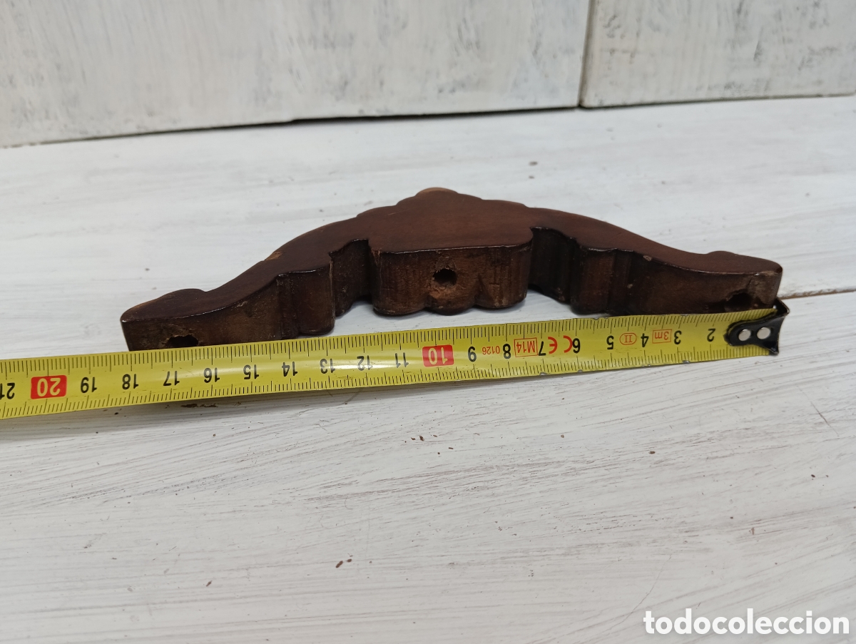 Antig&uuml;edades: Pareja Copetes Silla Madera Restaurar. - Foto 8