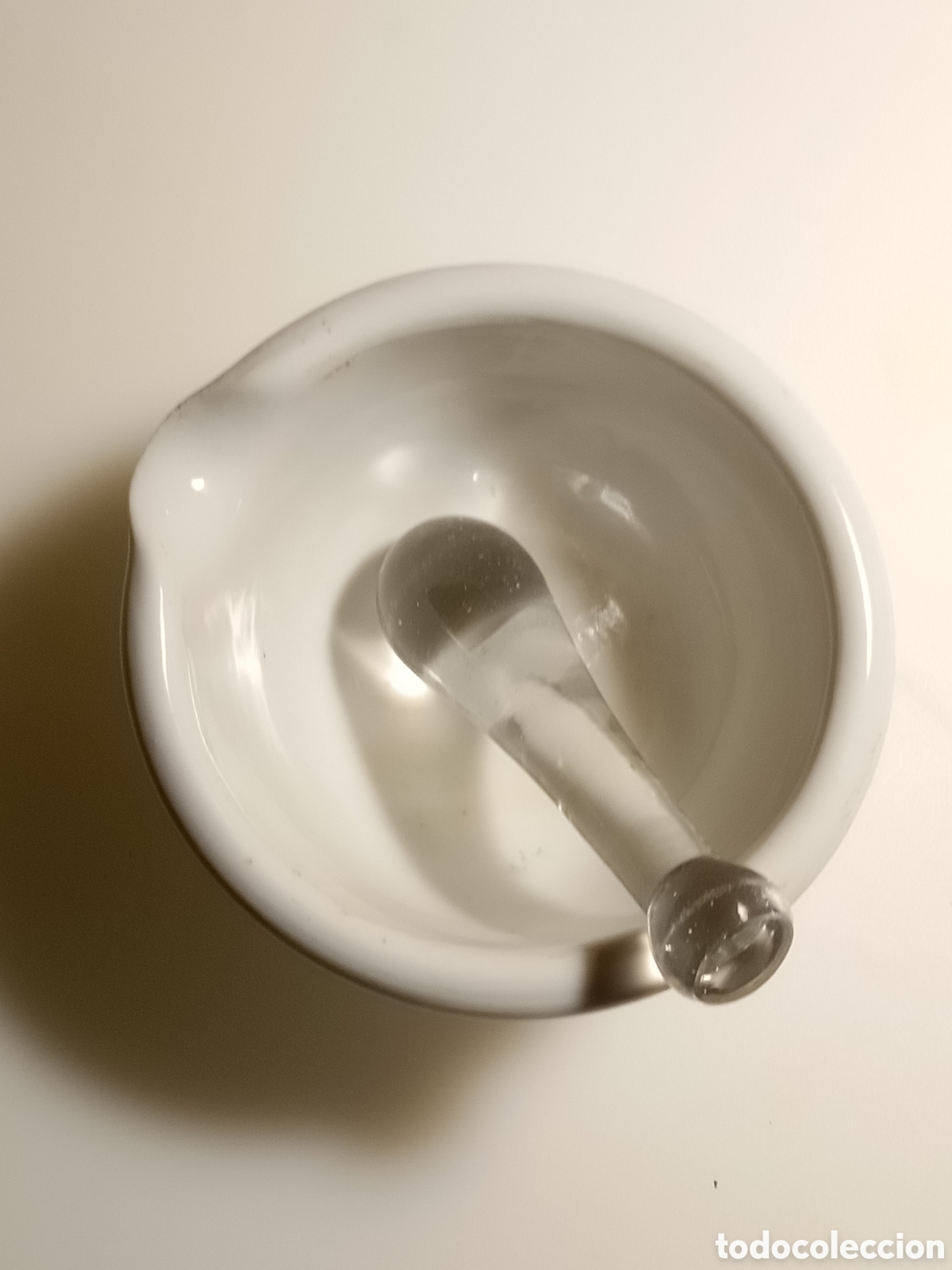 Antiques: Mortero, Porcelana, laboratorio,farmacia