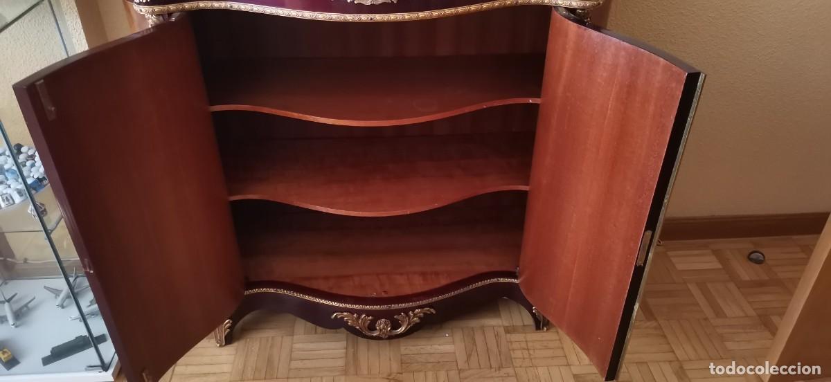 Antig&uuml;edades: Recibidor de madera y marmol - Foto 6