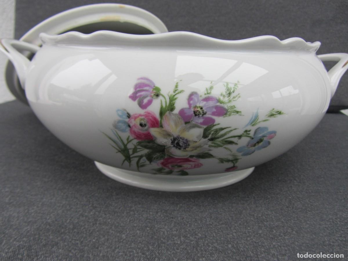 Antig&uuml;edades: Sopera porcelana Francesa - Foto 4