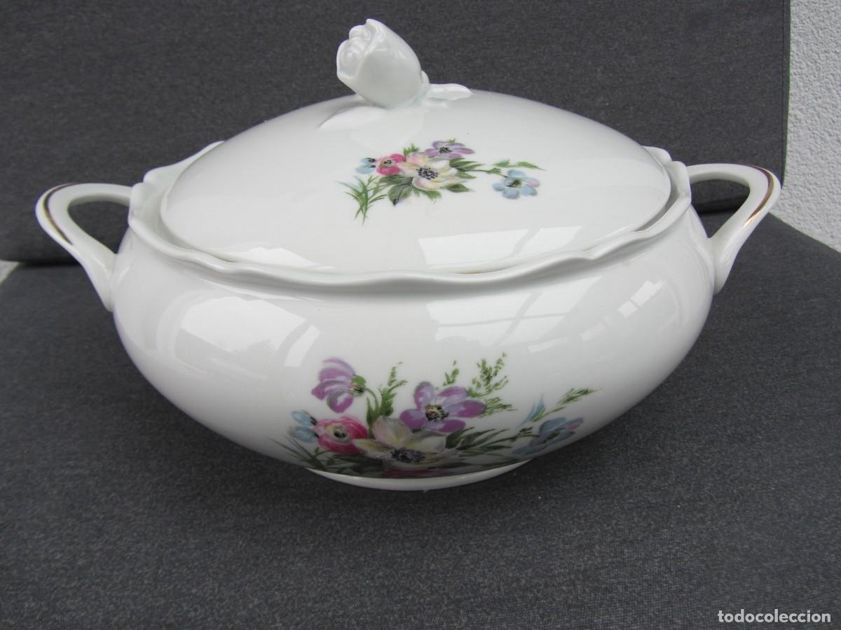 Antig&uuml;edades: Sopera porcelana Francesa - Foto 9