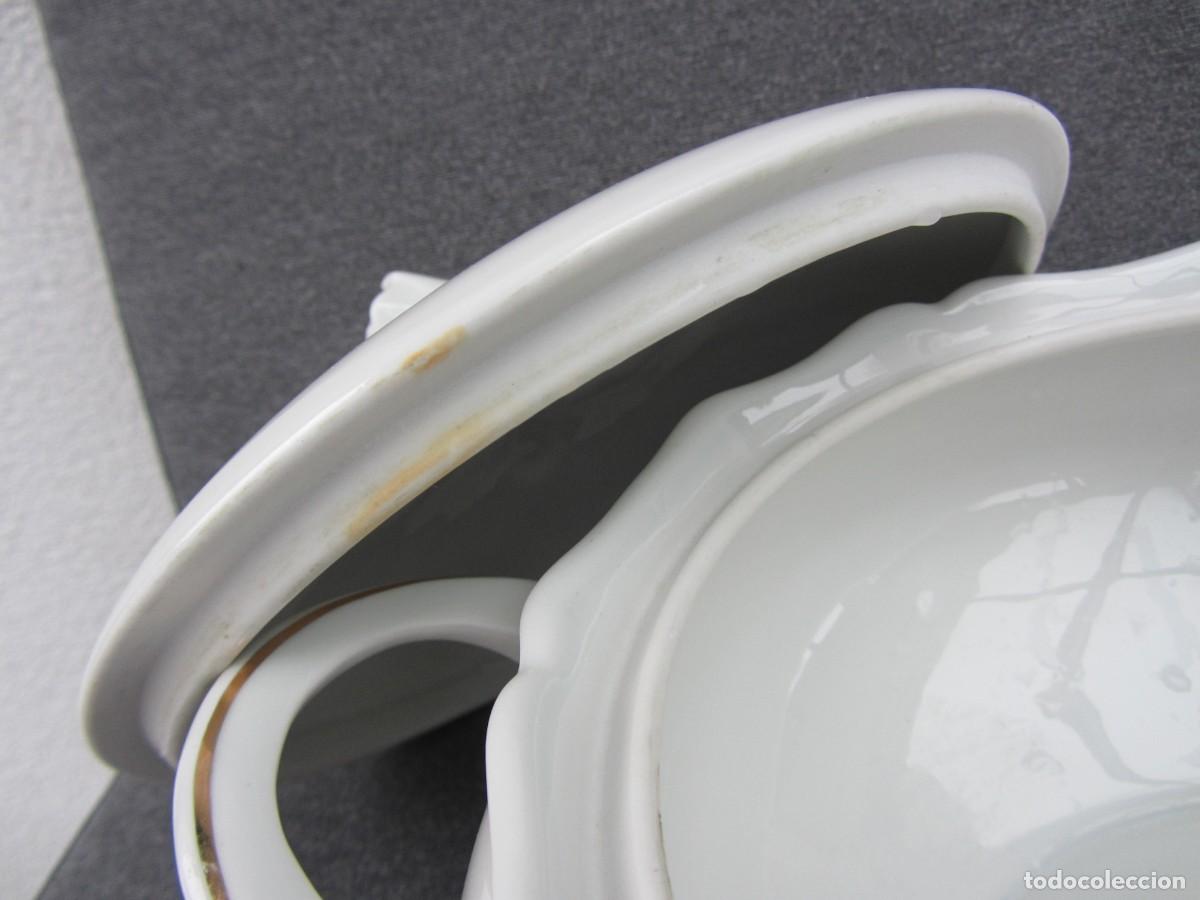 Antig&uuml;edades: Sopera porcelana Francesa - Foto 11