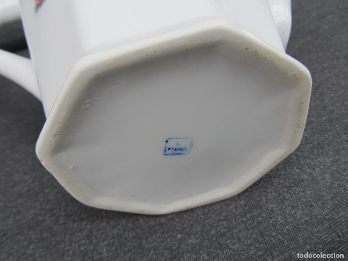 Antig&uuml;edades: Tetera cafetera porcelana. 22cm - Foto 11