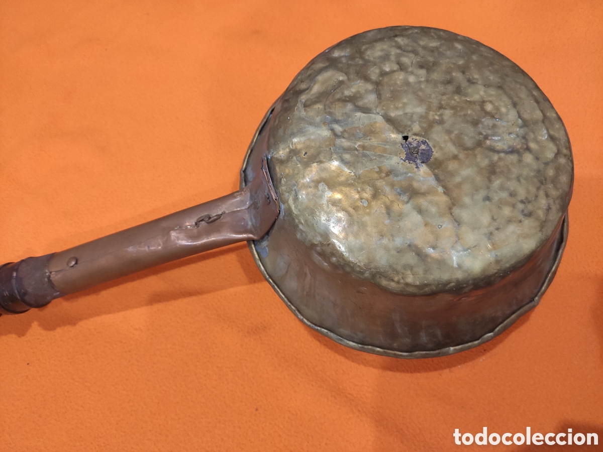 Antig&uuml;edades: Calienta camas antiguo. - Foto 4