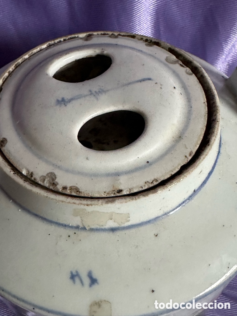 Antig&uuml;edades: Tetera jarr&oacute;n porcelana china - Foto 7