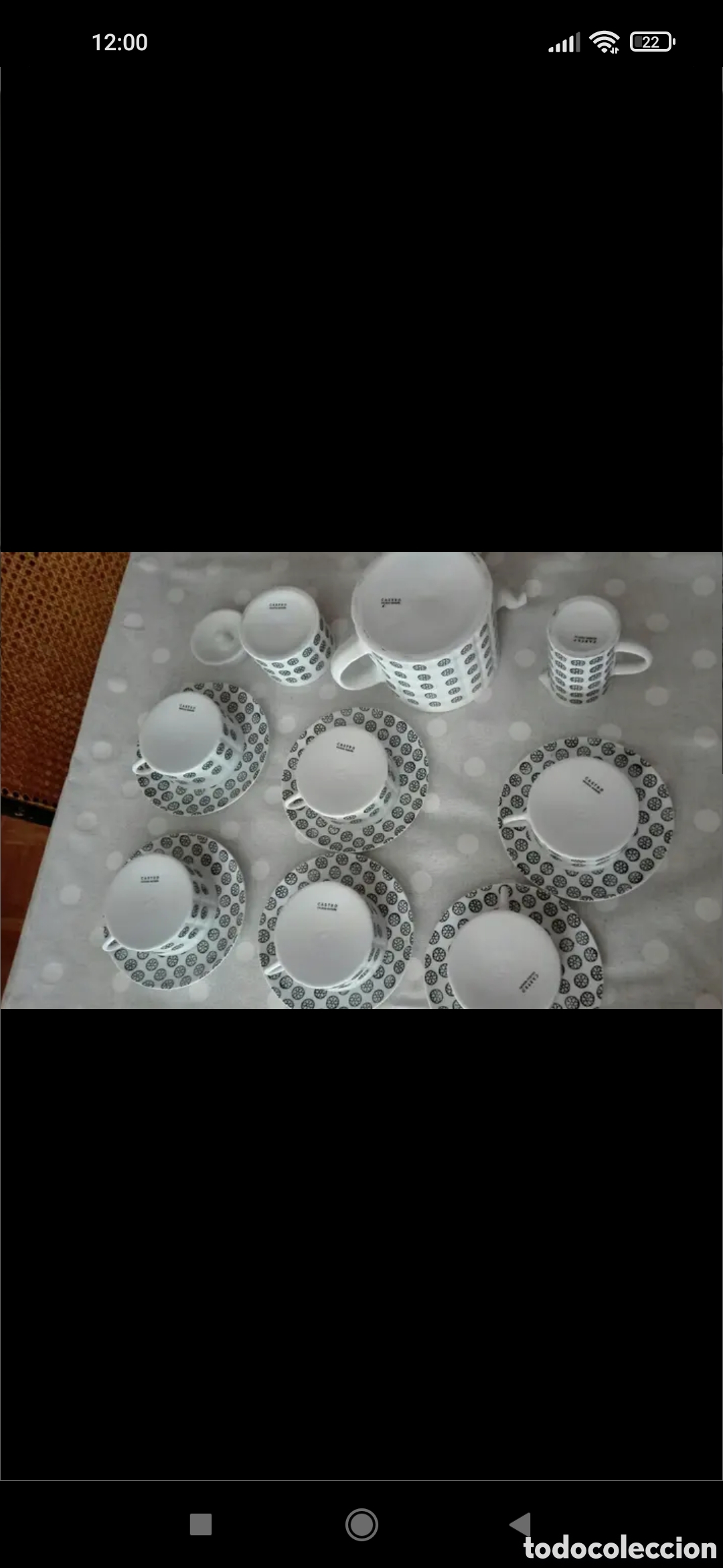 Antig&uuml;edades: Juego de caf&eacute; CASTRO - Foto 2