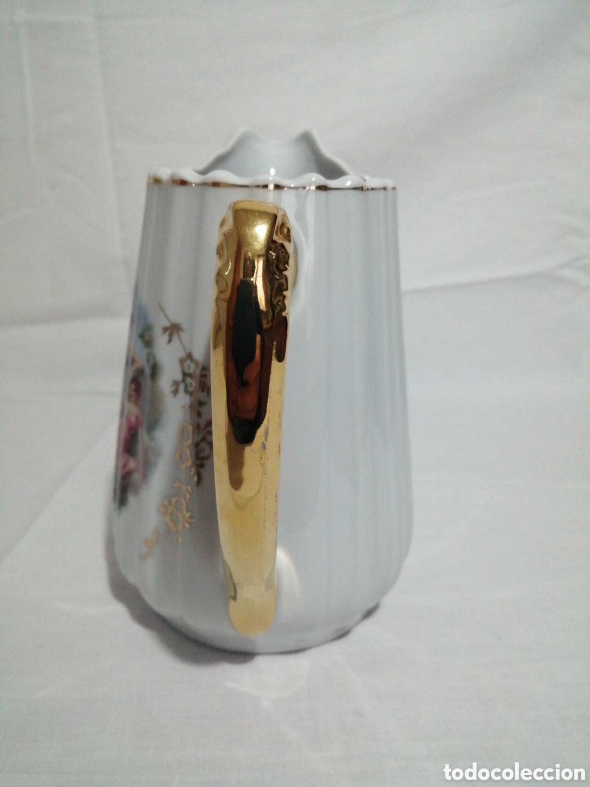 Antig&uuml;edades: Jarra porcelana Santa Clara - Foto 3