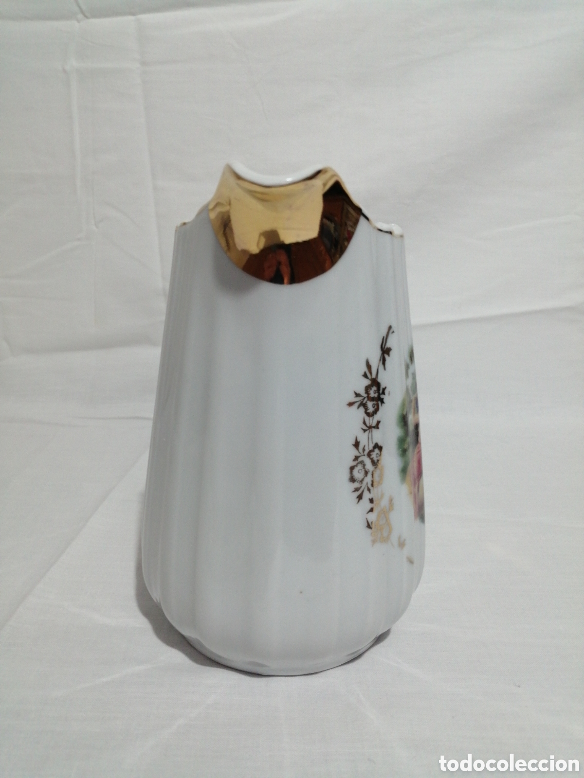 Antig&uuml;edades: Jarra porcelana Santa Clara - Foto 4