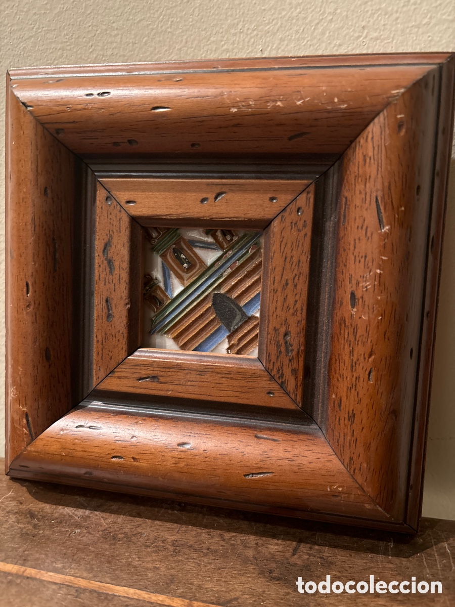 Antig&uuml;edades: Azulejo andaluz siglo XIX - Foto 2