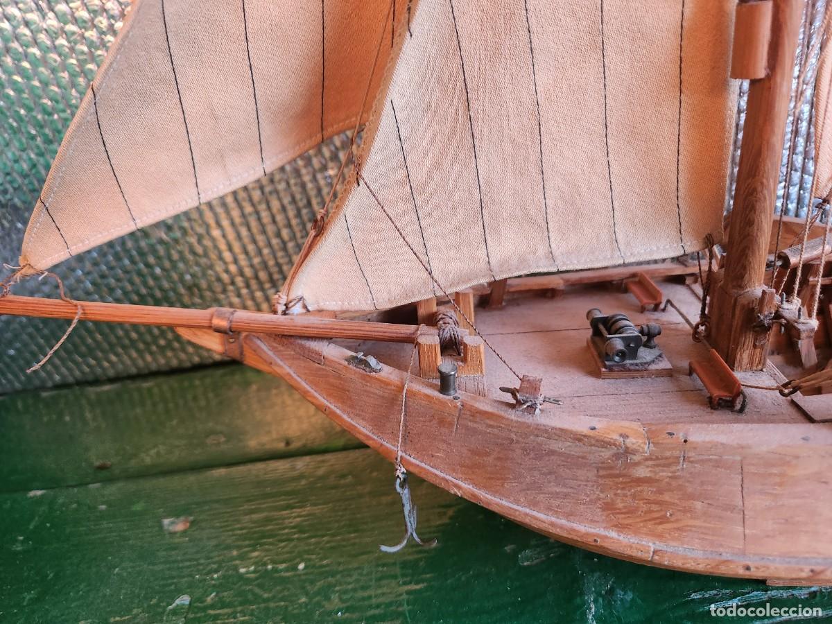 Antig&uuml;edades: Barco de madera - Foto 3