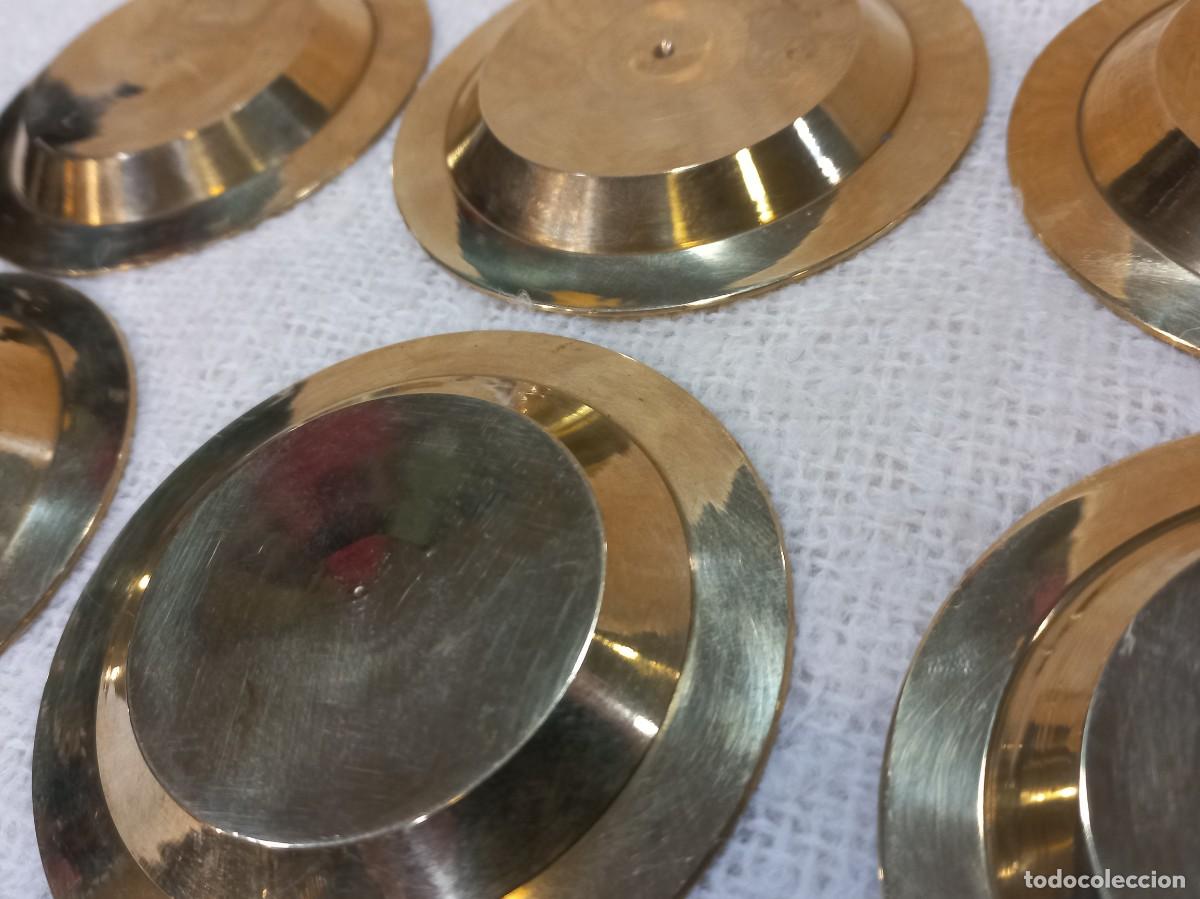 Antig&uuml;edades: SEIS-PLATITOS (multiusos) metal-esmalte - Foto 10