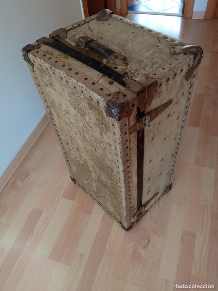 Antig&uuml;edades: baul grande restaurado - Foto 12
