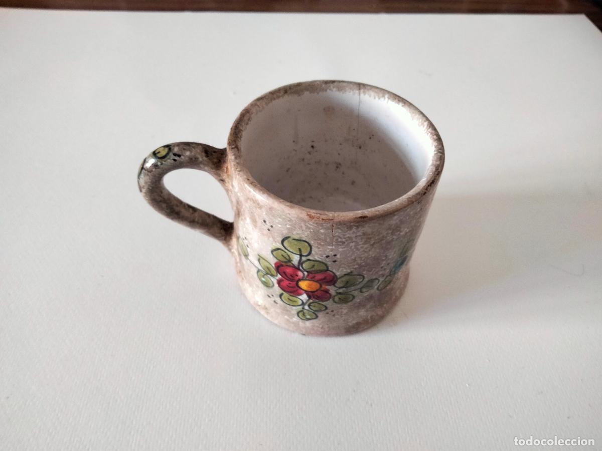 Antig&uuml;edades: Taza esmaltada. Orvieto - Foto 1