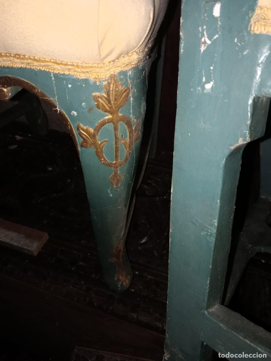 Antig&uuml;edades: Sillas antiguas Luis xv - Foto 16