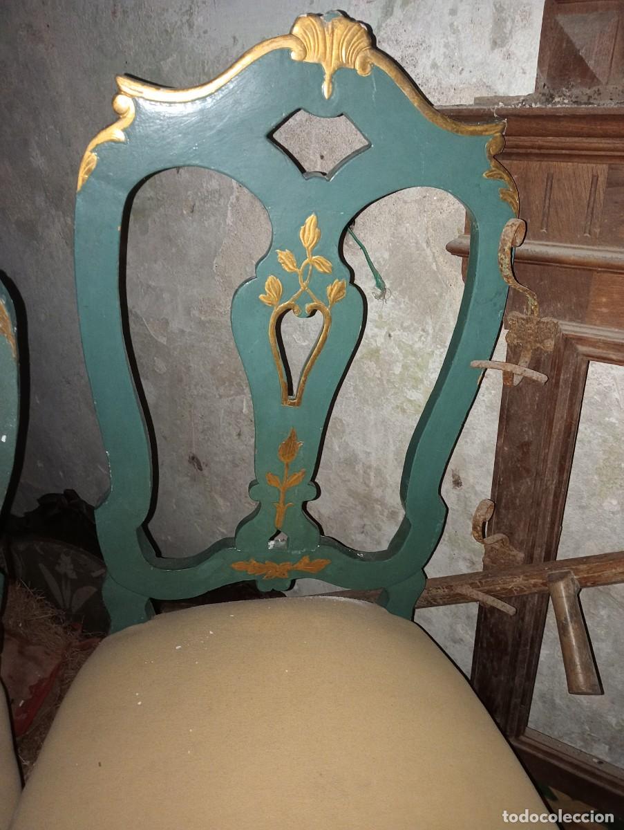 Antig&uuml;edades: Sillas antiguas Luis xv - Foto 18