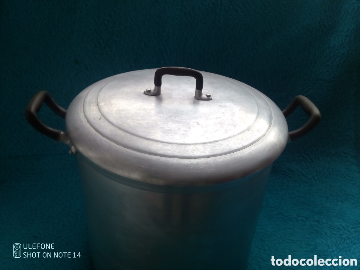 Antig&uuml;edades: OLLA ALUMINIO - CAZUELA - PUCHERO - Foto 4