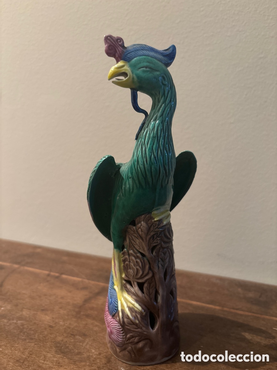Antig&uuml;edades: Porcelana China phoenix - Foto 2