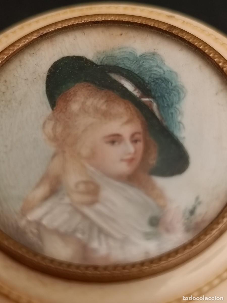 Antig&uuml;edades: CAJA DE RAP&Eacute; NAPOLE&Oacute;N III S.XIX - Foto 2