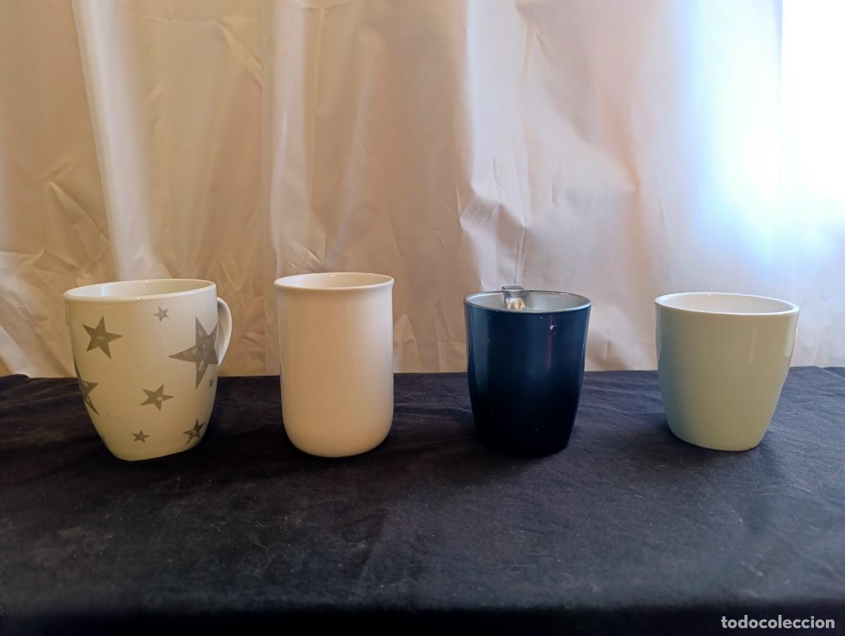Antig&uuml;edades: lote de tazas de desayuno - Foto 2