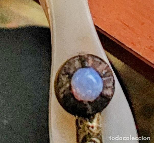 Antig&uuml;edades: Abanico siglo XIX N&aacute;car seda - Foto 3