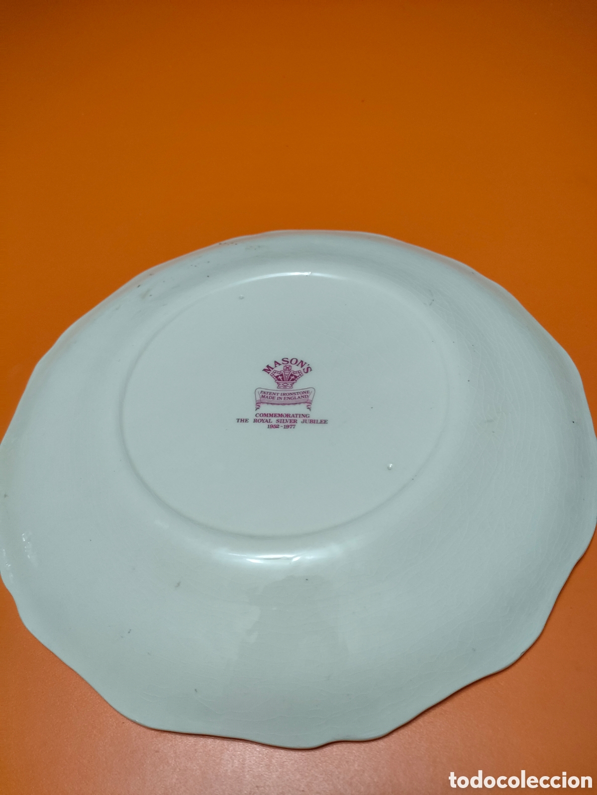 Antig&uuml;edades: Plato silver jubile Queen Elizabeth II - Foto 2