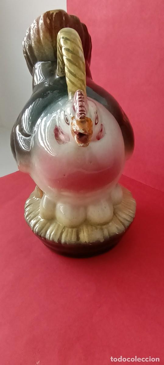 Antig&uuml;edades: Botijo con forma de gallina con huevos - Foto 11