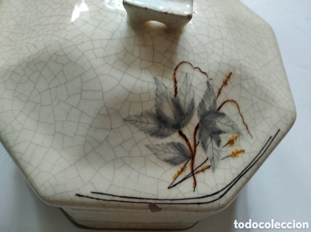 Antig&uuml;edades: Caja DE CERAMICA BELLOCH - Foto 6