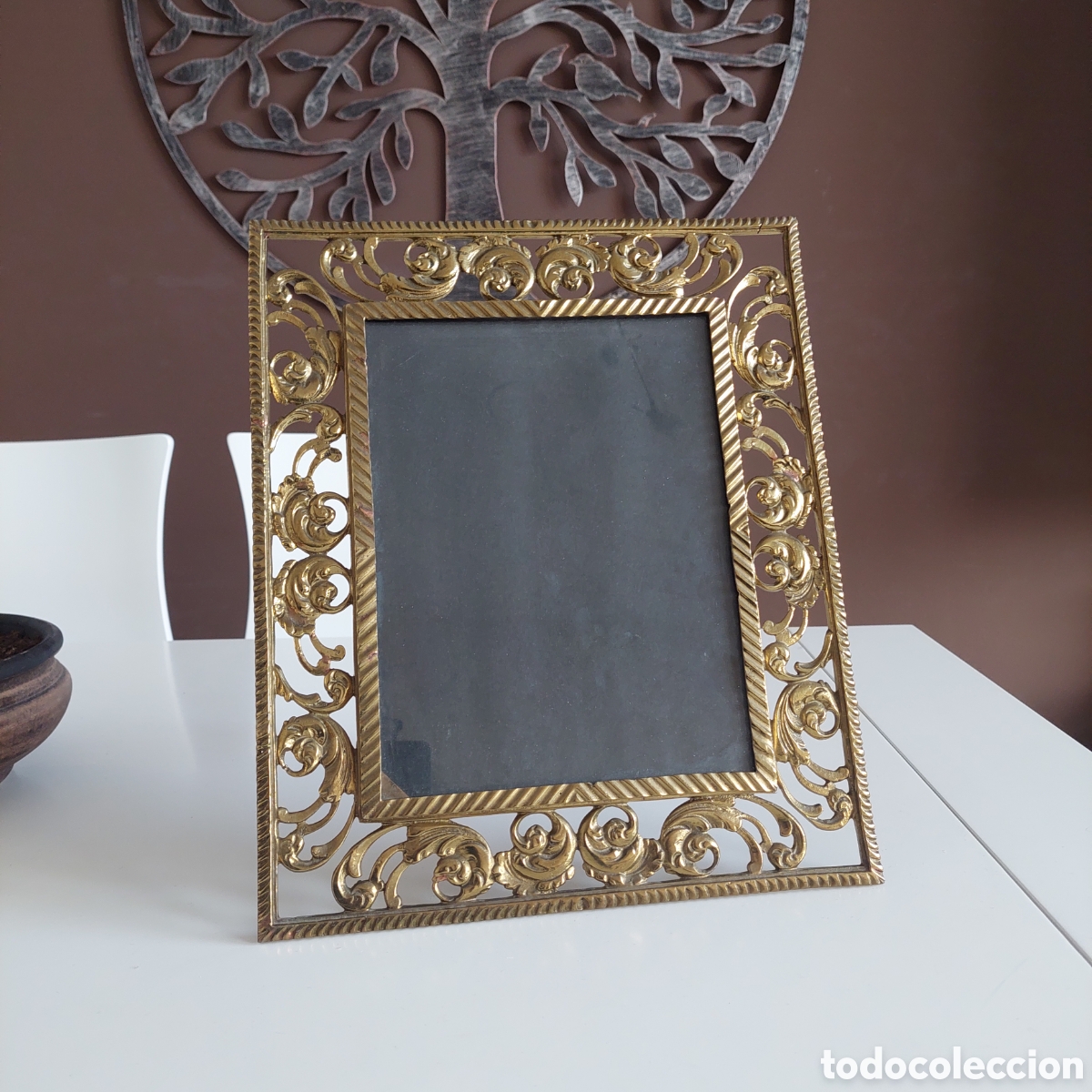 Antig&uuml;edades: Marco de broce antiguo - Foto 3