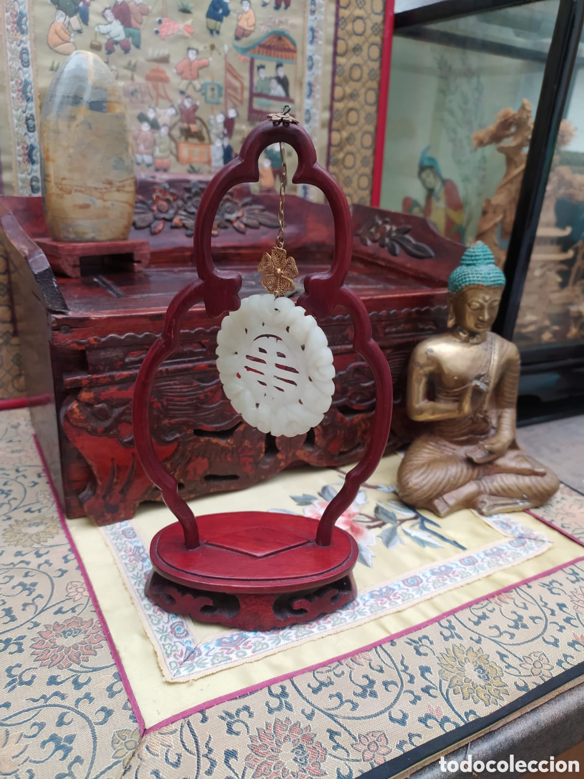 Antig&uuml;edades: Figura china - Foto 4