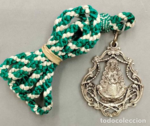 Antig&uuml;edades: VIRGEN DEL ROC&Iacute;O MEDALLA-1413 - Foto 1