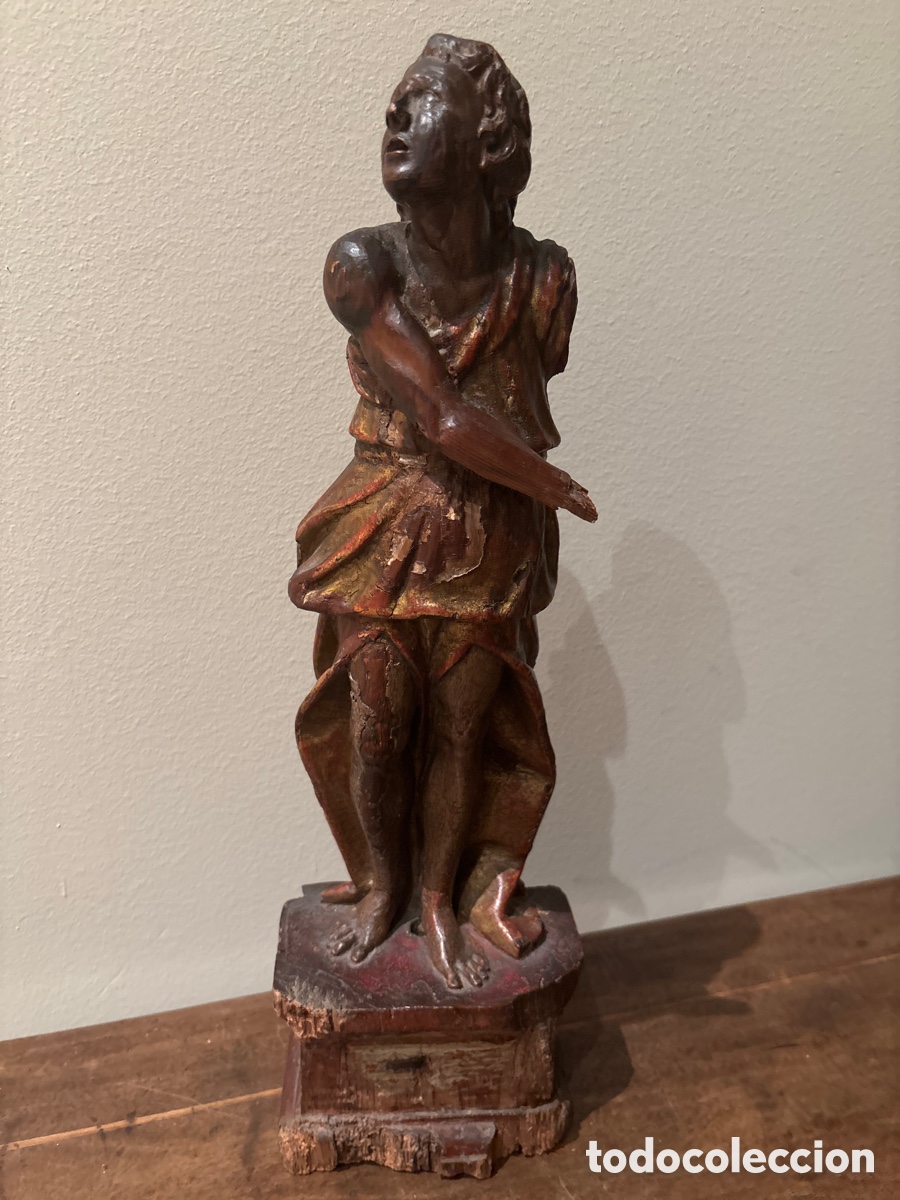 Antig&uuml;edades: Talla religiosa siglo XVI - Foto 2