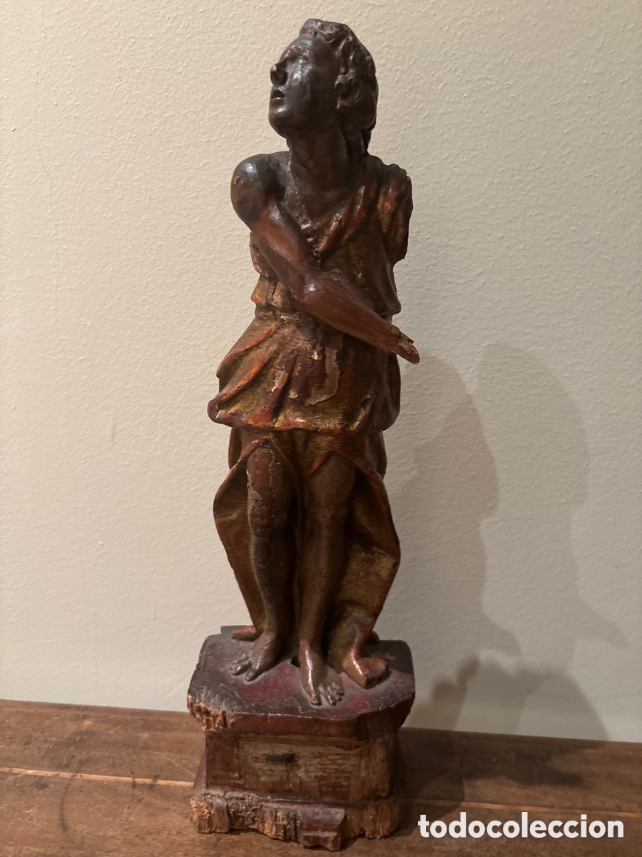 Antig&uuml;edades: Talla religiosa siglo XVI - Foto 6