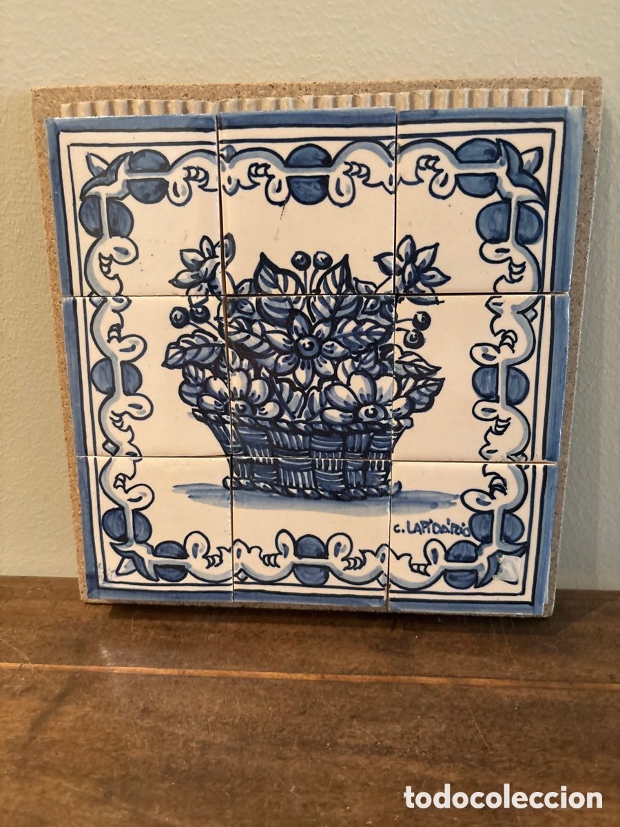 Antig&uuml;edades: Azulejo portugu&eacute;s, - Foto 1