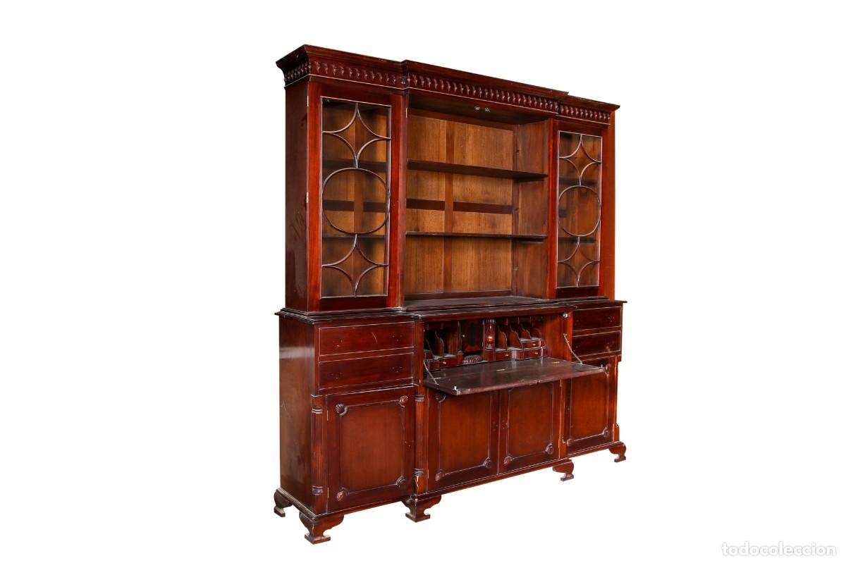 Antig&uuml;edades: Librer&iacute;a con secreter - Foto 4
