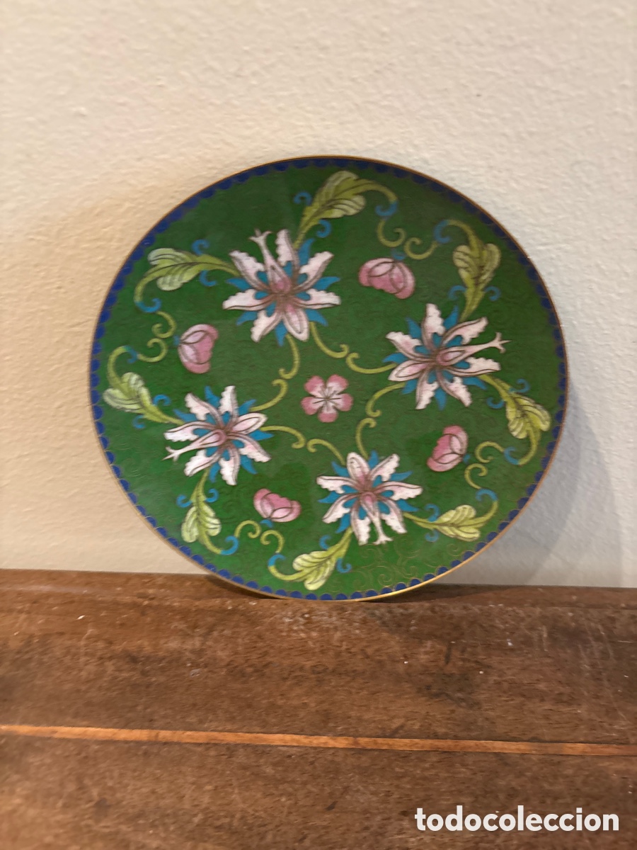 Antig&uuml;edades: Plato de croisonne - Foto 1