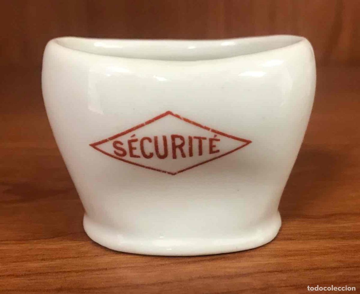 Antig&uuml;edades: VASITO EN PORCELANA MARCA SECURITE - Foto 1