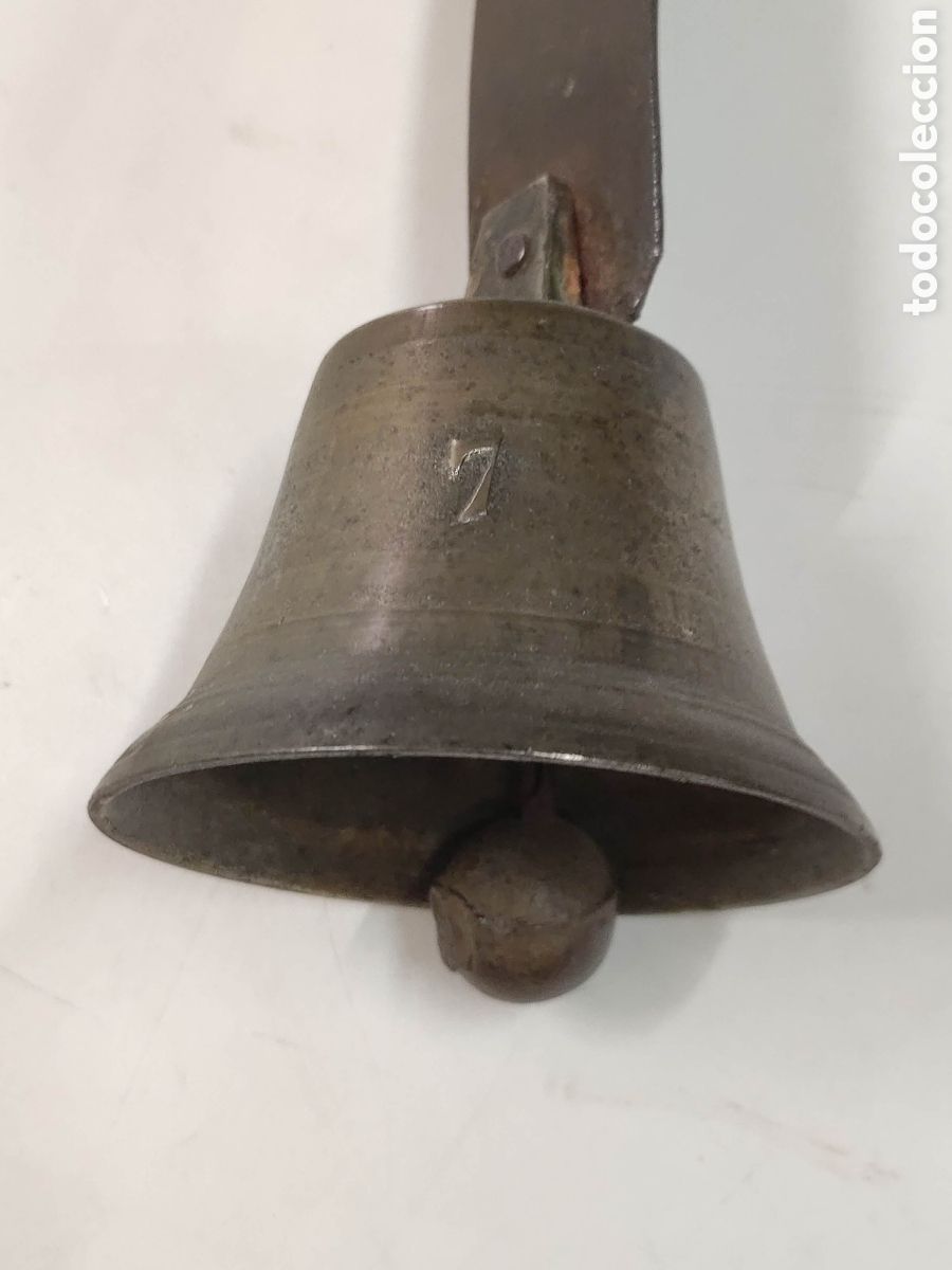 Antig&uuml;edades: Campana timbre llamador - Foto 2