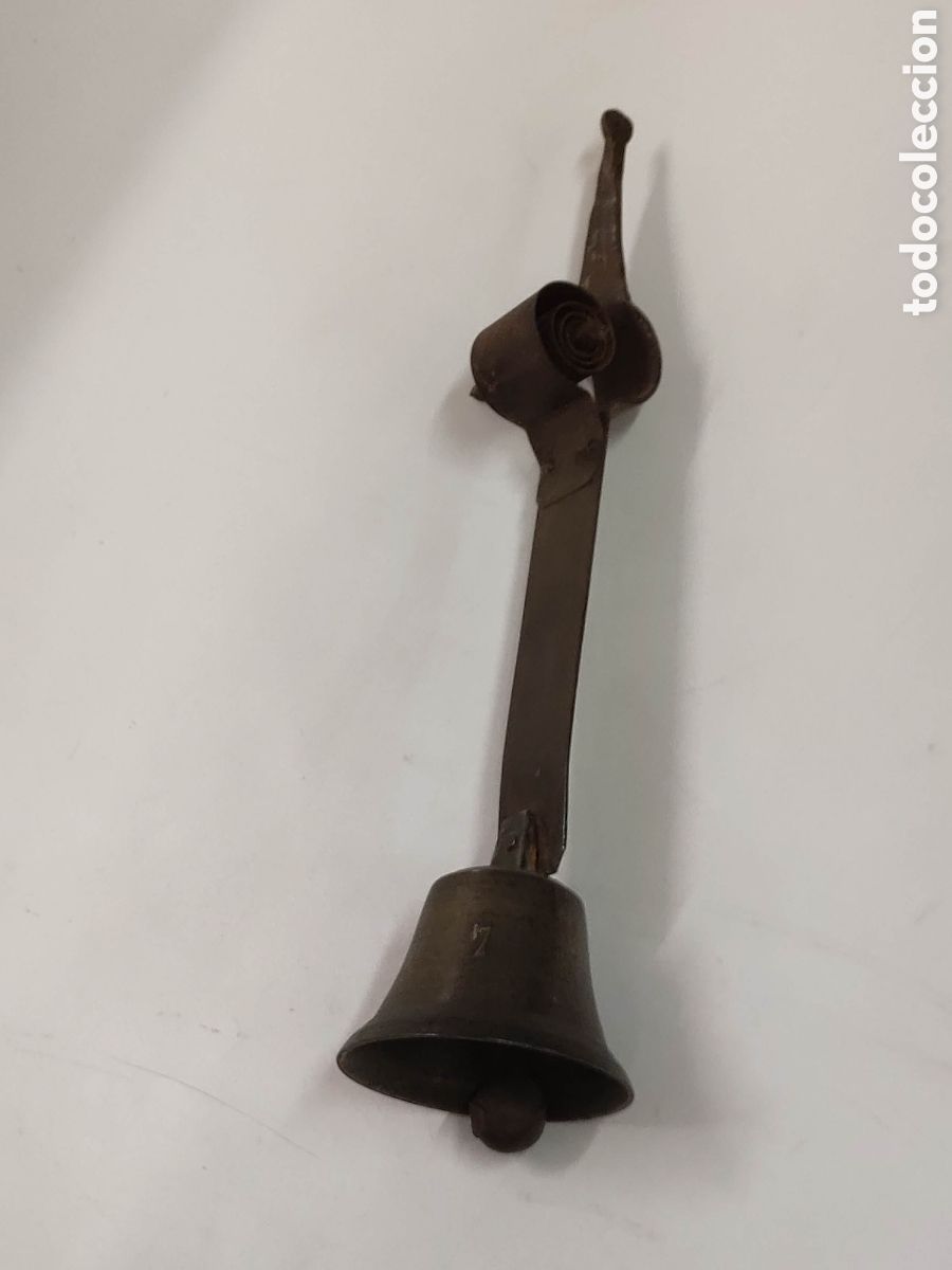 Antig&uuml;edades: Campana timbre llamador - Foto 1