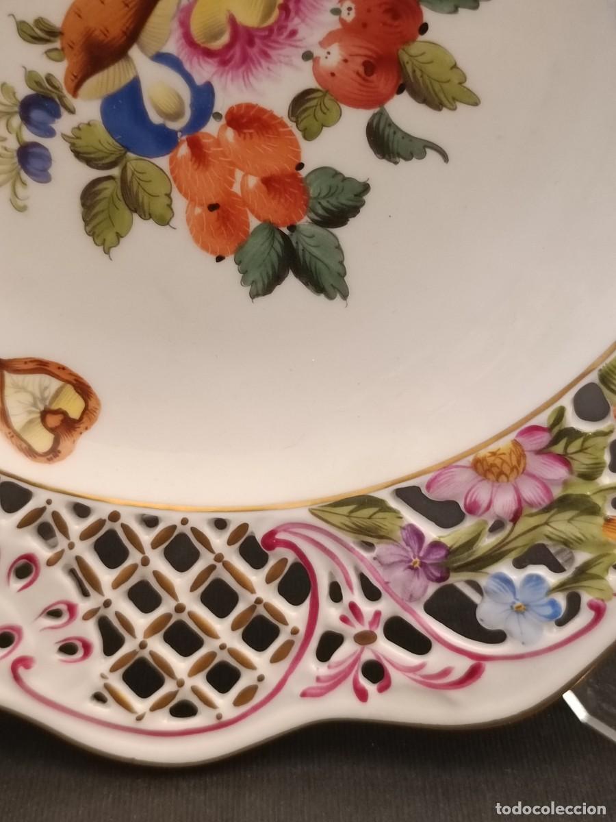 Antig&uuml;edades: PLATO HEREND HUNGARY PINTADO A MANO - Foto 3