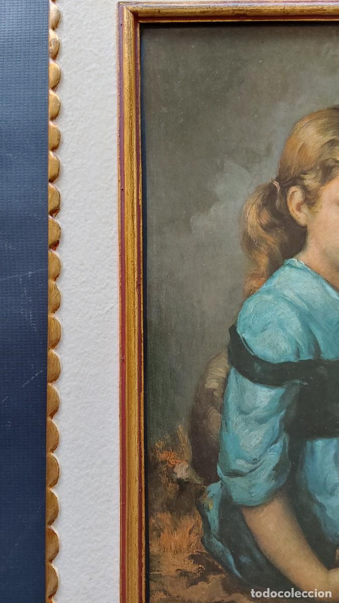 Antig&uuml;edades: CUADRO FRANCISCO RIBERA (NI&Ntilde;A CON PERRO) - Foto 9
