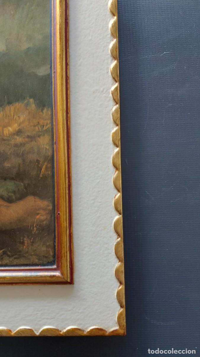 Antig&uuml;edades: CUADRO FRANCISCO RIBERA (NI&Ntilde;A CON PERRO) - Foto 12