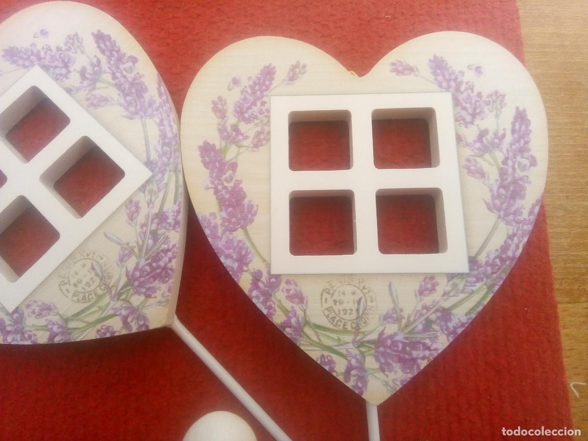 Antig&uuml;edades: PERCHAS DECORADAS MADERA Y ACERO - Foto 2