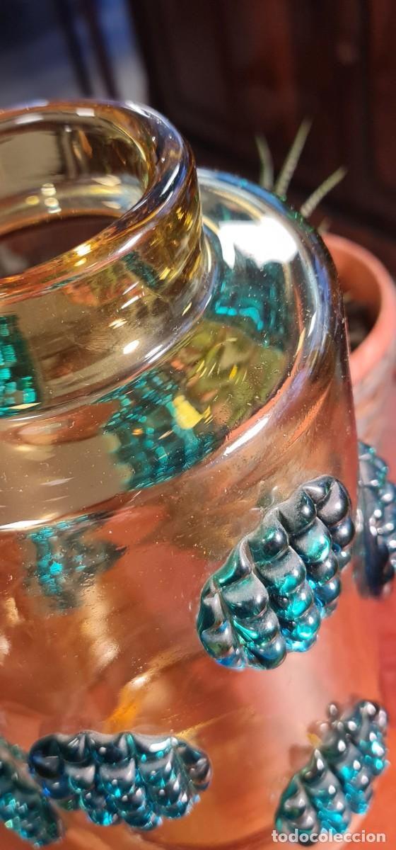 Antig&uuml;edades: Jarron de cristal Josef Hospodka - Foto 4