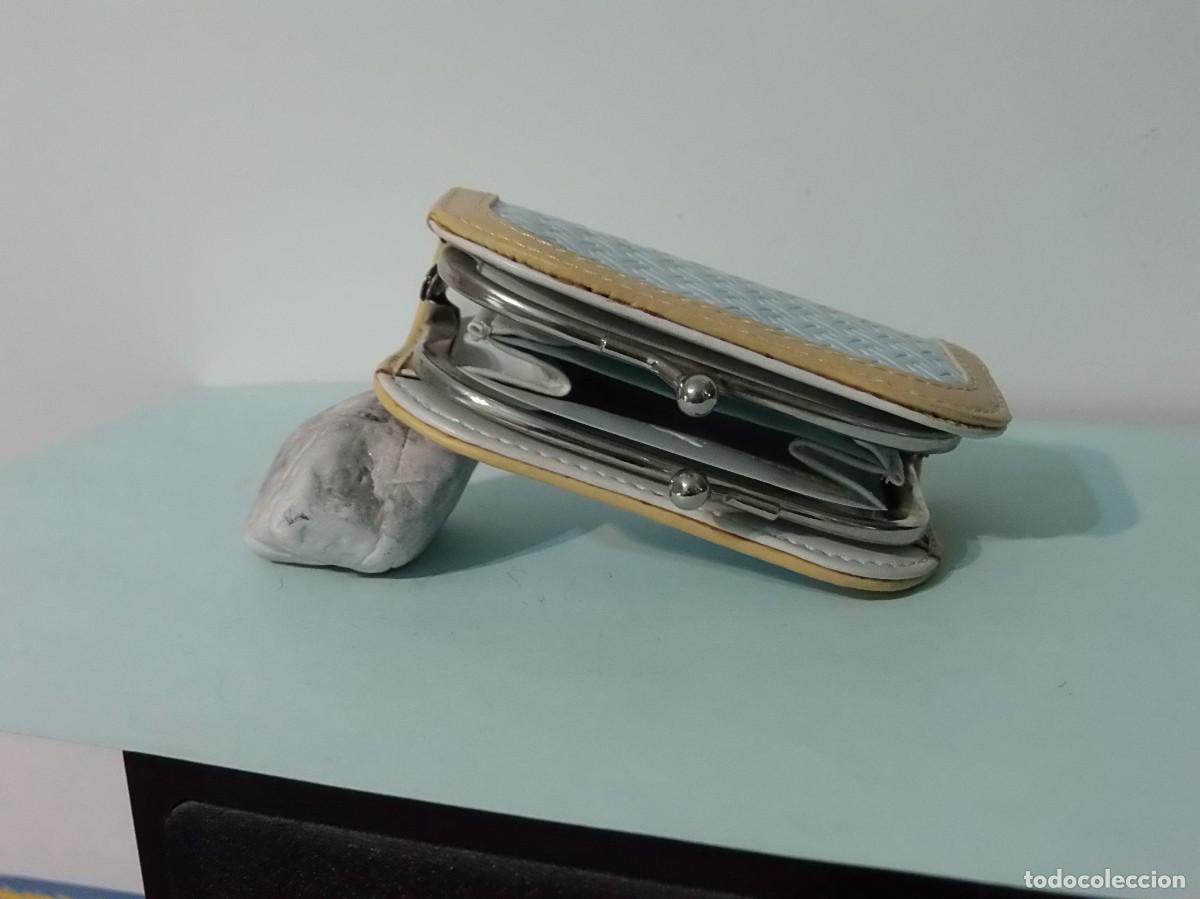 Antig&uuml;edades: MONEDERO DE MUJER - CIERRE DE BROQUE - COMPLEMENTOS MANO. - Foto 4
