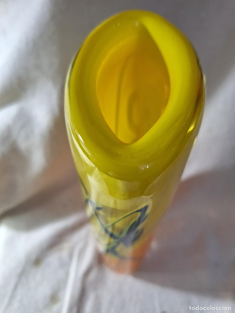 Antig&uuml;edades: Precioso jarron cristal de Murano. - Foto 3