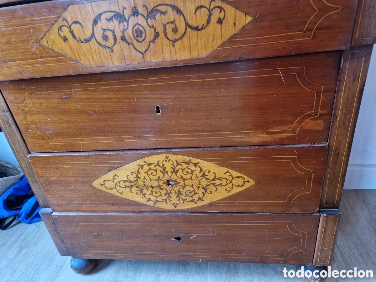 Antig&uuml;edades: Comoda isabelina - Foto 9