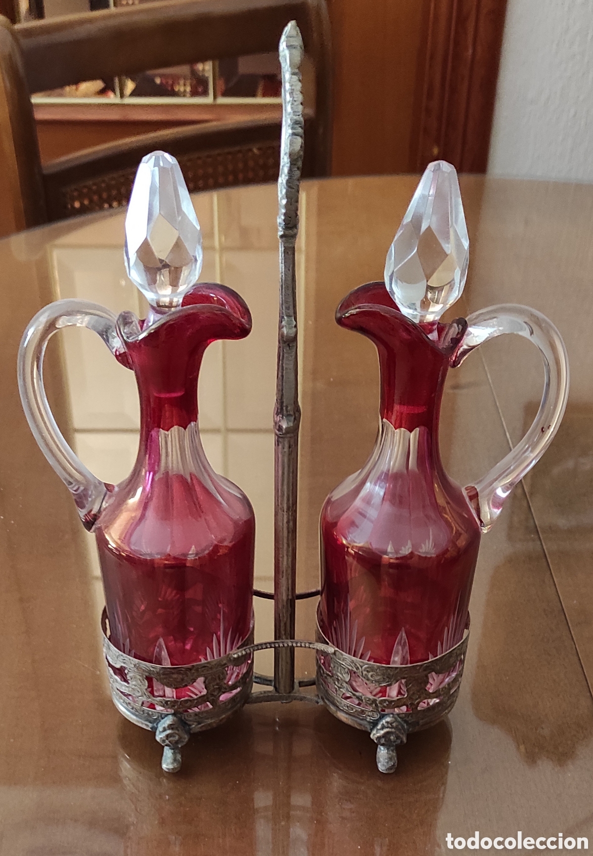 Antig&uuml;edades: Convoy Aceitera y vinagrera - Foto 7