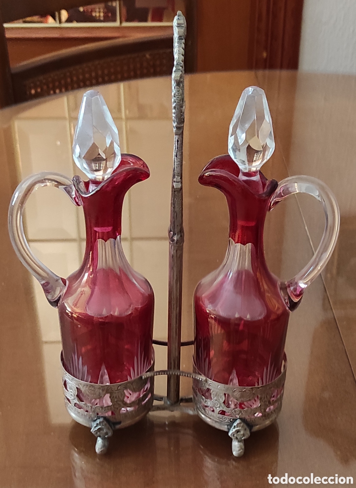Antig&uuml;edades: Convoy Aceitera y vinagrera - Foto 1